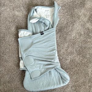Kyte Light Blue Baby Sleep Bag Swaddler